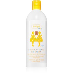 Ziaja Kids Cookies 'n' Vanilla Ice Cream shampoo e gel detergente 2 in 1 per bambini dai 3 anni in su Cookies & Vanilla 400 ml