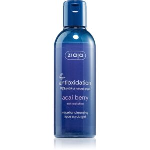 Ziaja Acai Berry gel micellare detergente effetto scrub 200 ml