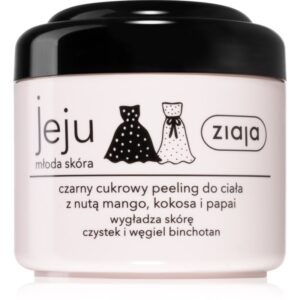 Ziaja Jeju Young Skin scrub corpo allo zucchero nero 200 ml