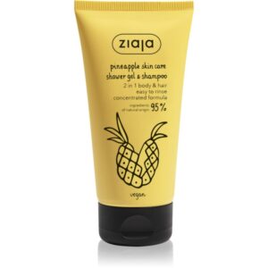 Ziaja Pineapple gel doccia energizzante per corpo e capelli 160 ml
