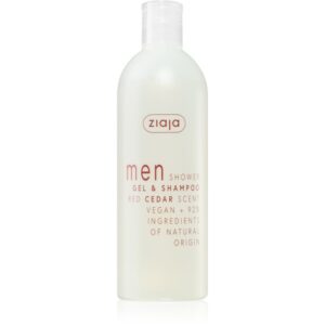 Ziaja Men shampoo e doccia gel 2 in 1 Red Cedar 400 ml