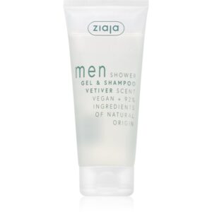 Ziaja Men gel doccia e shampoo 2 in 1 per uomo Vetiver 200 ml