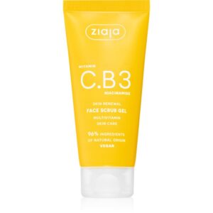 Ziaja Vitamin C.B3 Niacinamide gel detergente esfoliante per il viso 100 ml