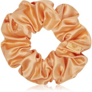 Crystallove Mulberry Silk Scrunchie elastico in seta per i capelli Peach fuzz 1 pz