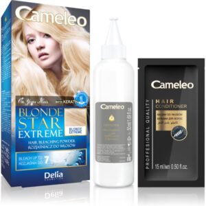 Delia Cosmetics Cameleo Blonde Star Extreme polvere decolorante con cheratina 25 g