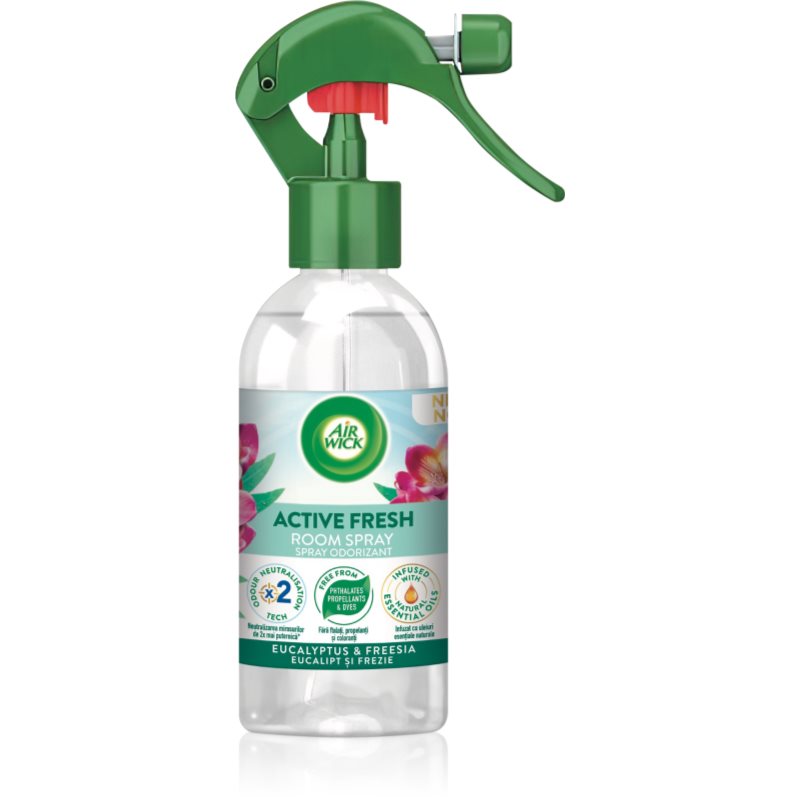 Air Wick Active Fresh Spray Eucalyptus & Freesia profumo per ambienti 237 ml Air Wick Active Fresh Spray Eucalyptus & Freesia profumo per ambienti 237 ml