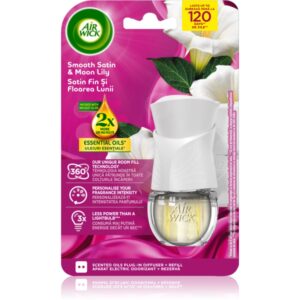 Air Wick Smooth Satin & Moon Lily Electric diffusore elettrico per ambienti con ricarica 19 ml