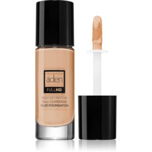 Aden Cosmetics Full HD Fluid Foundation fondotinta liquido lunga tenuta colore 03 Beige 20 ml