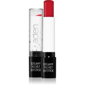 Aden Cosmetics Creamy Velvet Lipstick rossetto in crema colore 08 Scarlett Heart 3 g