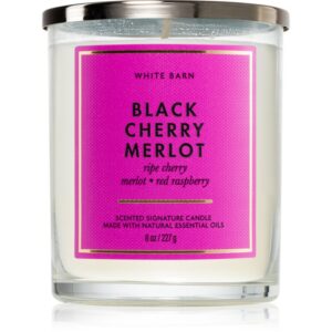 Bath & Body Works Black Cherry Merlot candela profumata 227 g