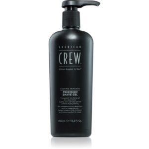 American Crew Shave & Beard Precision Shave Gel gel per rasatura per pelli sensibili 450 ml