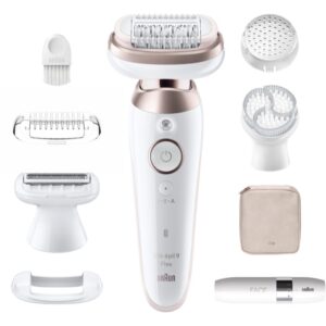 Braun Silk-épil 9 9360 Flex epilatore con testina completamente flessibile per gambe