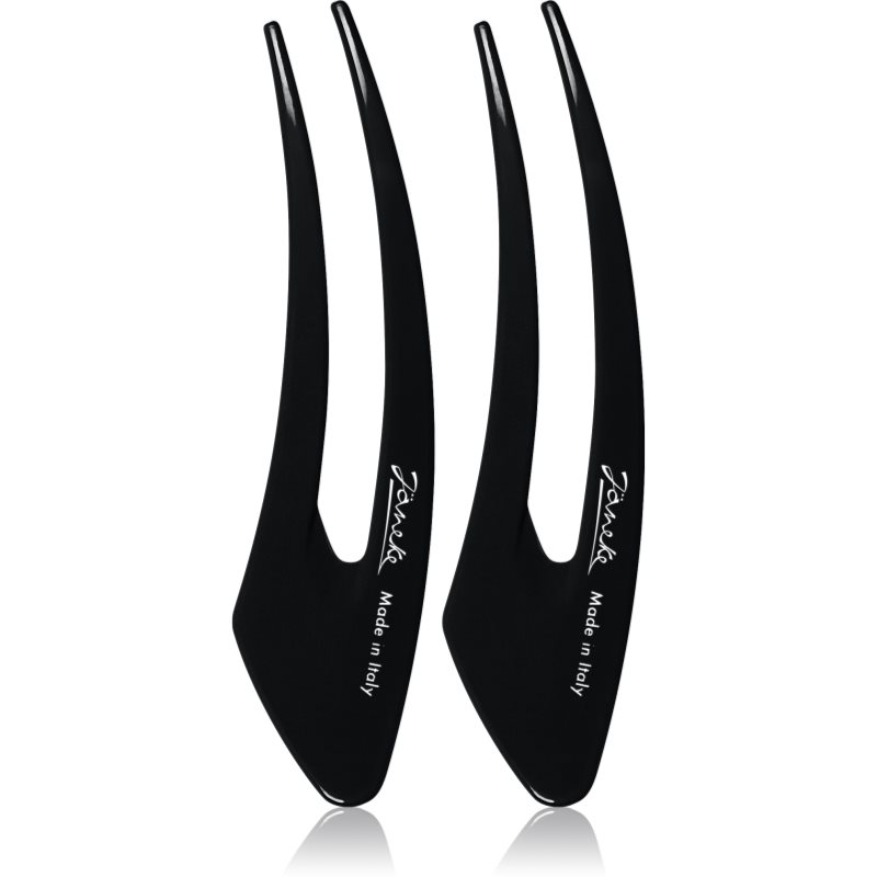 Janeke Hair Clip forcine per capelli Black 13 cm Janeke Hair Clip forcine per capelli Black 13 cm