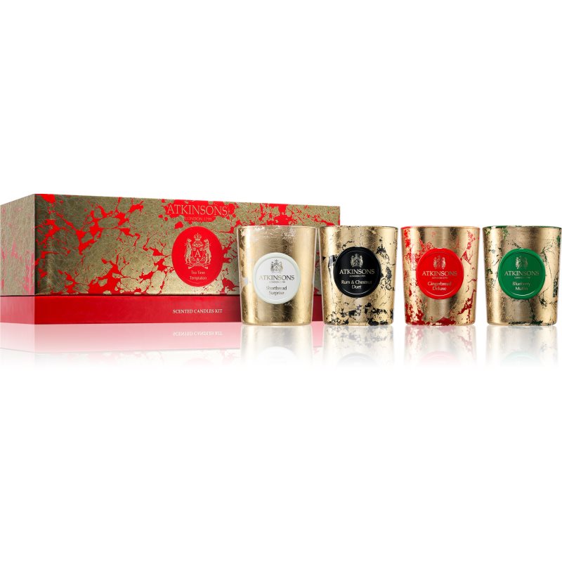 Atkinsons Tee Time Temptation confezione regalo 4 pz Atkinsons Tee Time Temptation confezione regalo 4 pz