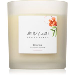 Simply Zen Sensorials Blooming Fragrance Candle candela profumata 120 g