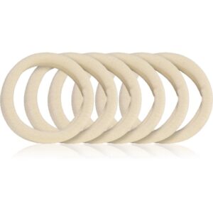BrushArt Hair Band elastici per capelli Beige 6 pz