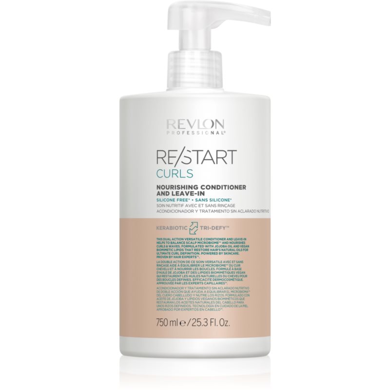 Revlon Professional Re/Start Curls Balsamo testurizzante per capelli mossi e ricci 750 ml Revlon Professional Re/Start Curls Balsamo testurizzante per capelli mossi e ricci 750 ml
