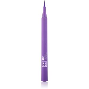 3INA The Color Pen Eyeliner eyeliner in pennarello colore 482 - Purple 1 ml