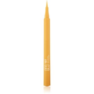 3INA The Color Pen Eyeliner eyeliner in pennarello colore 137 - Yellow 1 ml