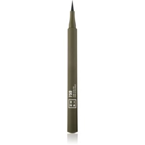 3INA The Color Pen Eyeliner eyeliner in pennarello colore 759 - Olive green 1 ml