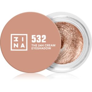 3INA The 24H Cream Eyeshadow ombretti in crema colore 532 Bronze 3 ml