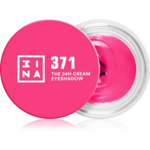 3INA The 24H Cream Eyeshadow ombretti in crema colore 371 - Electric Pink 3 ml