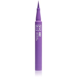 3INA The Color Pen Eyeliner Mini eyeliner in pennarello colore 482 - Purple 0