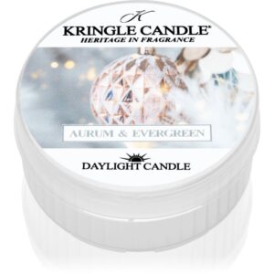 Kringle Candle Aurum & Evergreen candela scaldavivande 42 g