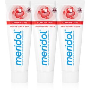 Meridol Complete Care dentifricio per denti sensibili 3x75 ml