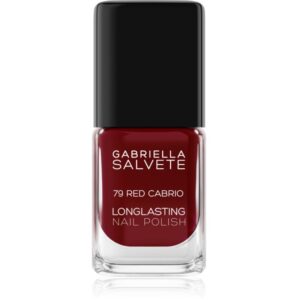Gabriella Salvete Longlasting Enamel smalto per unghie lunga tenuta con brillantezza intensa colore 79 Red Cabrio 11 ml