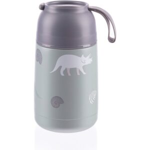 Zopa Food Thermos with Silicone Holder thermos da mangiare Dino 620 ml