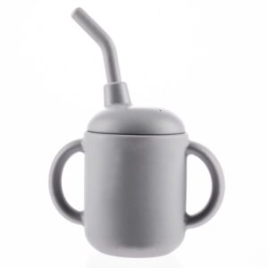 Zopa Silicone Mug tazza 2 in 1 Dove Grey 1 pz