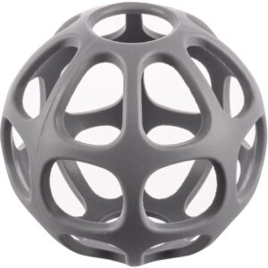 Zopa Silicone Teether Round dentaruolo Dove Grey 1 pz