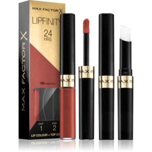 Max Factor Lipfinity Lip Colour rossetto lunga tenuta con balsamo colore 130 Luscious