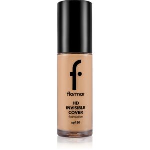 flormar HD Invisible Cover Foundation fondotinta illuminante leggero SPF 30 colore 090 Golden Natural 30 ml