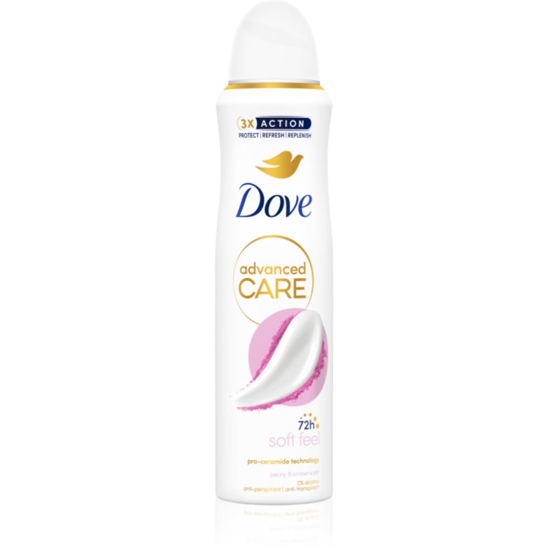 Dove Advanced Care Soft Feel deodorante spray 150 ml Dove Advanced Care Soft Feel deodorante spray 150 ml