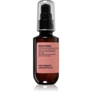moremo Hair Essence Delightful Oil Olio leggero per le punte dei capelli secche 70 ml