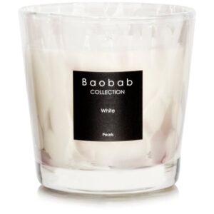 Baobab Collection Pearls White candela profumata 190 g
