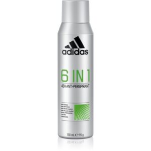 Adidas 6 in 1 antitraspirante per uomo 150 ml