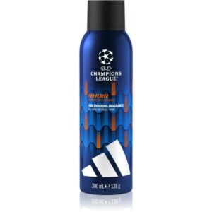 Adidas UEFA Champions League Pro Player deodorante per uomo 200 ml