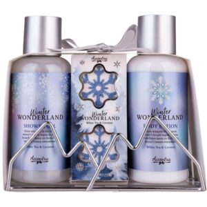Accentra Winter Wonderland confezione regalo per il bagno profumi White Tea & Coconut