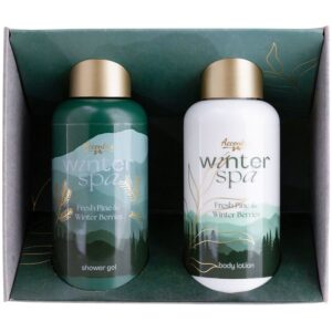 Accentra Winter Spa Fresh Pine & Winterberries confezione regalo per il bagno profumi Fresh Pine & Winterberries