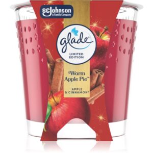 GLADE Warm Apple Pie candela profumata 112 g