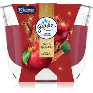 GLADE Warm Apple Pie candela profumata 204 g