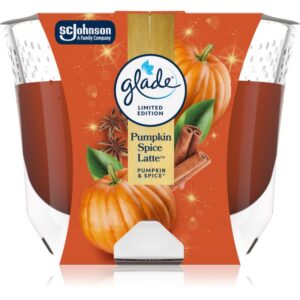 GLADE Pumpkin Spice Latté candela profumata 204 g