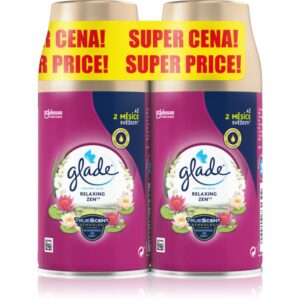 GLADE Relaxing Zen deodorante automatico per ambienti ricarica 2x269 ml