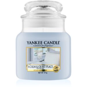 Yankee Candle A Calm & Quiet Place candela profumata Classic grande 411 g