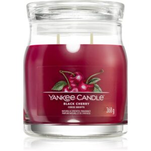 Yankee Candle Black Cherry candela profumata Signature 368 g