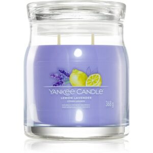 Yankee Candle Lemon Lavender candela profumata Signature 368 g