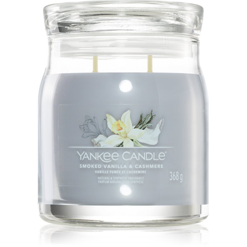 Yankee Candle Smoked Vanilla & Cashmere candela profumata 368 g Yankee Candle Smoked Vanilla & Cashmere candela profumata 368 g